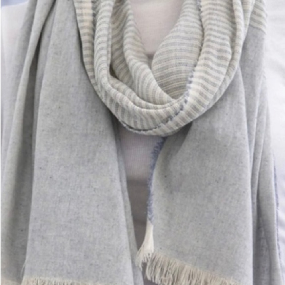 Tribe Alive Upcycled Denim Scarf